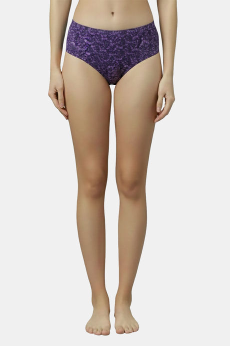 Red Rose Medium Rise Full Coverage Hipster Panty (Pack of 3) - Multicolor — image 4